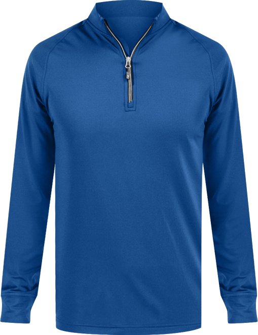 Adapt Eco Knit Stretch Recycled Mens Quarter Zip Pullover Jacket