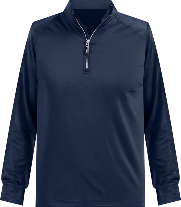 Adapt Eco Knit Stretch Recycled Mens Quarter Zip Pullover Jacket