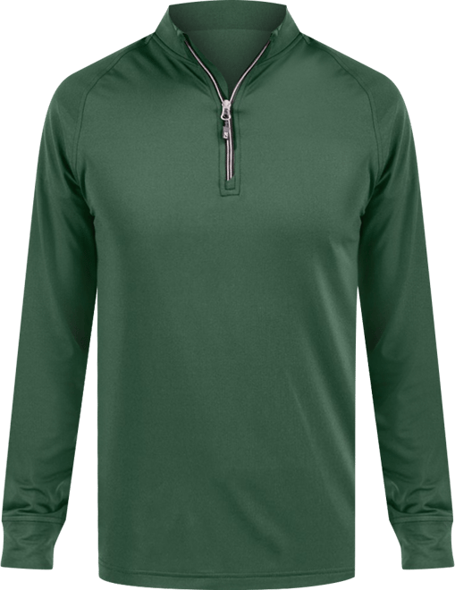 Adapt Eco Knit Stretch Recycled Mens Quarter Zip Pullover Jacket