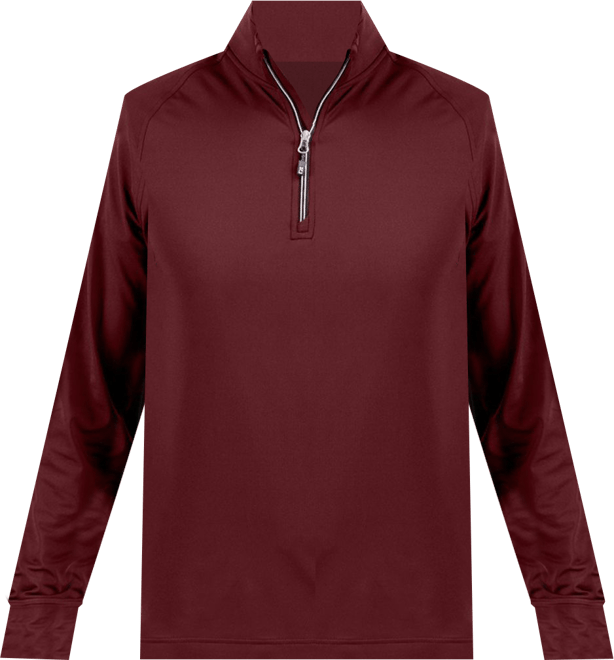 Adapt Eco Knit Stretch Recycled Mens Quarter Zip Pullover Jacket