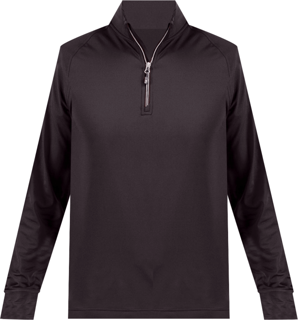 Adapt Eco Knit Stretch Recycled Mens Quarter Zip Pullover Jacket