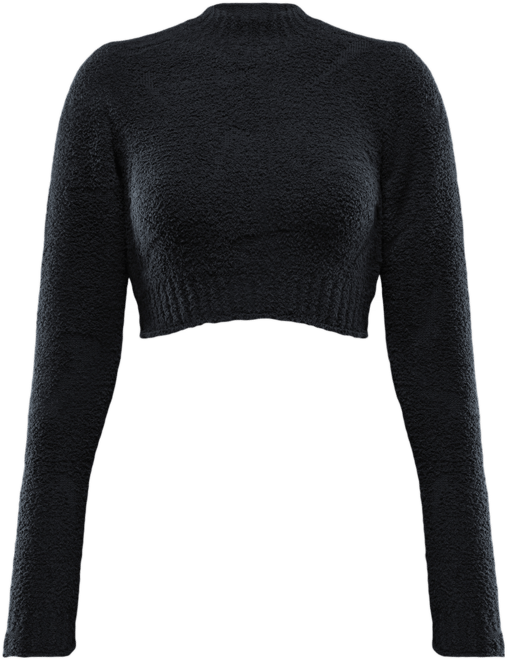 Nike Sportswear Phoenix Cozy Bouclé Playera de manga larga de tejido Knit ajustada para mujer