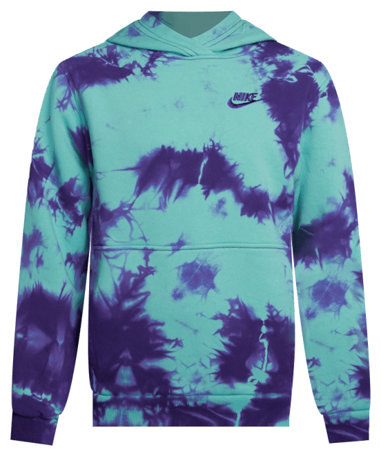 Nike Big Kids Sportswear Club Fleece Tie Dyed Hoodie Macy s