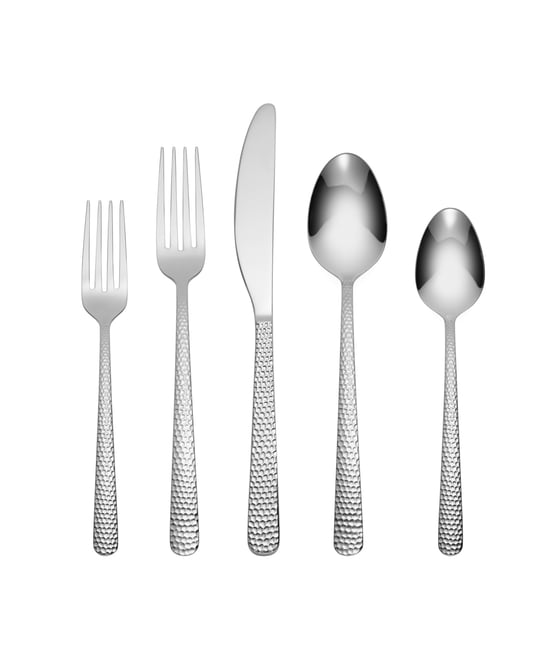 Stainless Steel Sander Mirror 51-Pc. Flatware Set, Service for 8