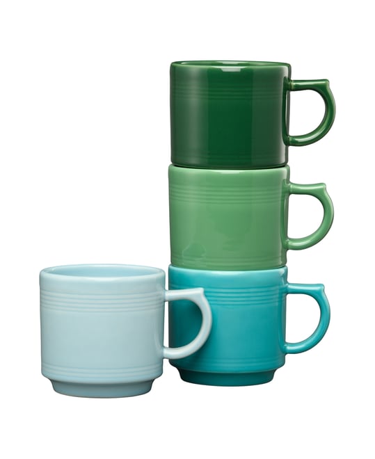 Aegean 16 Oz. Stackable Mugs, Set of 4