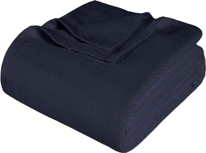 Chevron All-Season Cotton Blanket, King
