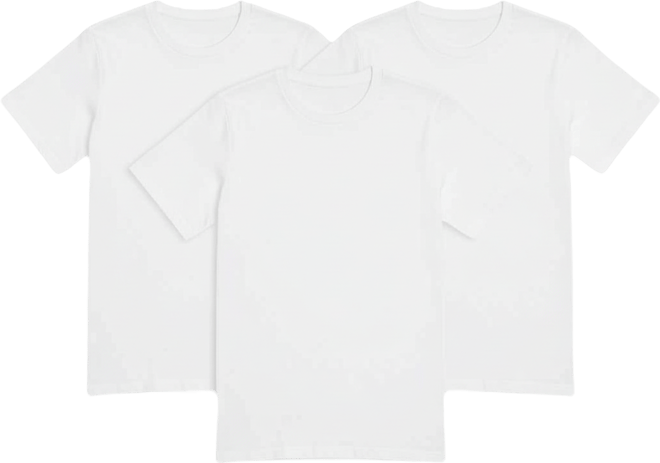 Men's Stretch Short-Sleeve Crewneck T-Shirts, Pack of 3