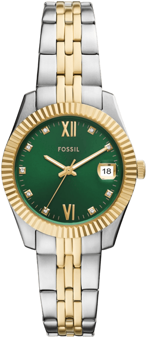 Women's Scarlette Three-Hand Date Two-Tone Stainless Steel Watch, 32mm