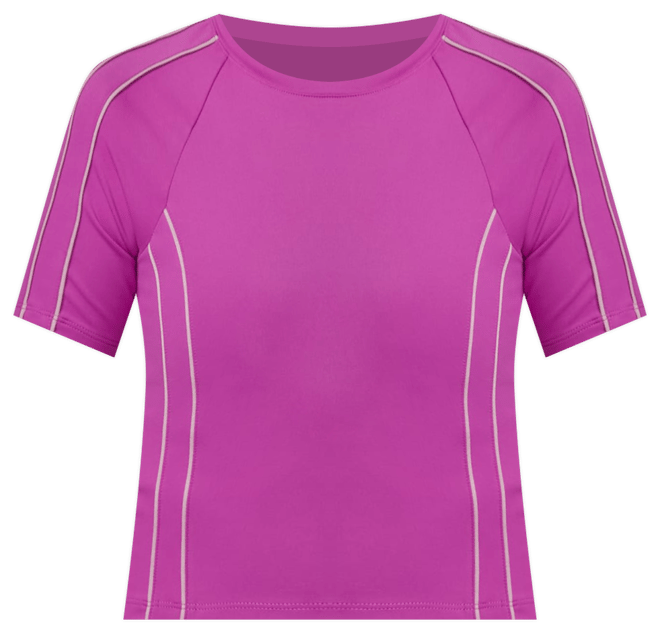 ナイキ ワン フィッテド ウィメンズ Dri-FIT ショートスリーブ クロップド トップ