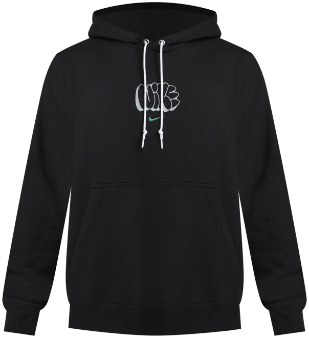 Nike Solo Swoosh Ανδρική φλις μπλούζα με κουκούλα