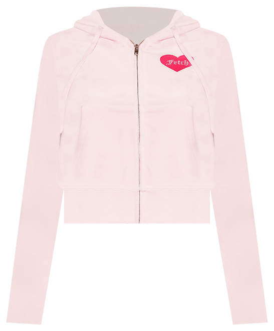 Forever 21 x Mean Girls Juniors Womens Long Sleeve Zipper Hoodie Color Pink multi JCPenney