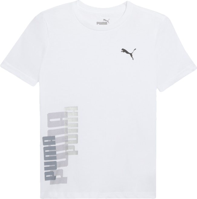 PUMA Logo Lab Graphic T-Shirt, Kids