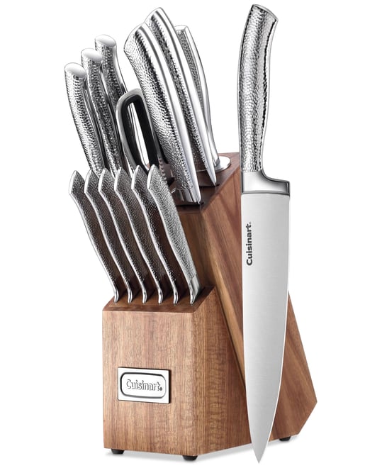 15-Piece Stainless Steel Cutlery Block Set