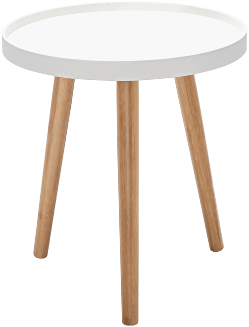 Round Side Table Sofa Coffee End Accent Table Nightstand Home Furniture