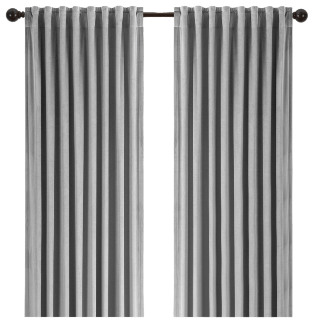Premium Solid Velvet Curtains