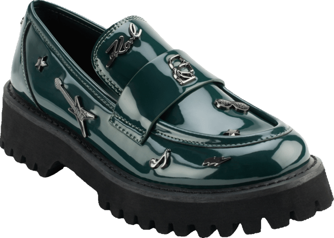 Women's Gaston Rocker Almond Toe Lug Loafers