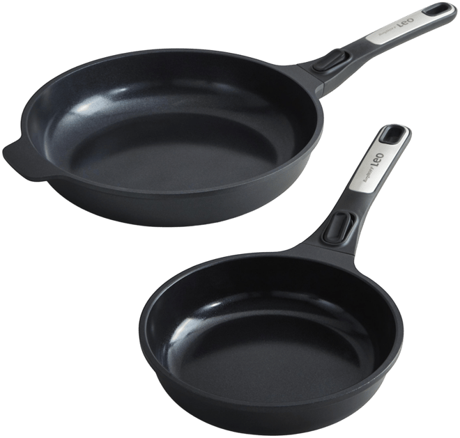 Leo Phantom 2pc Nonstick Ceramic Fry Pan Set, Recycled