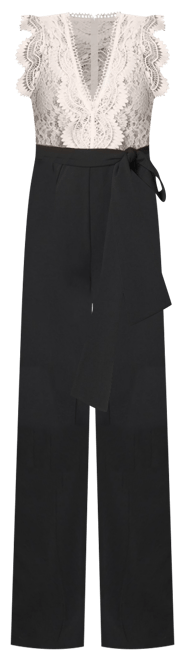 Women's Ruffle Lace Jumpsuit