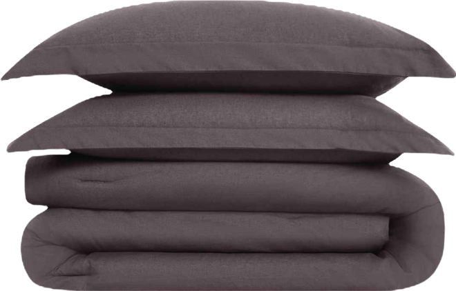 Brookyln Loom 100% Linen Cover 3-Pc. Comforter Set, King