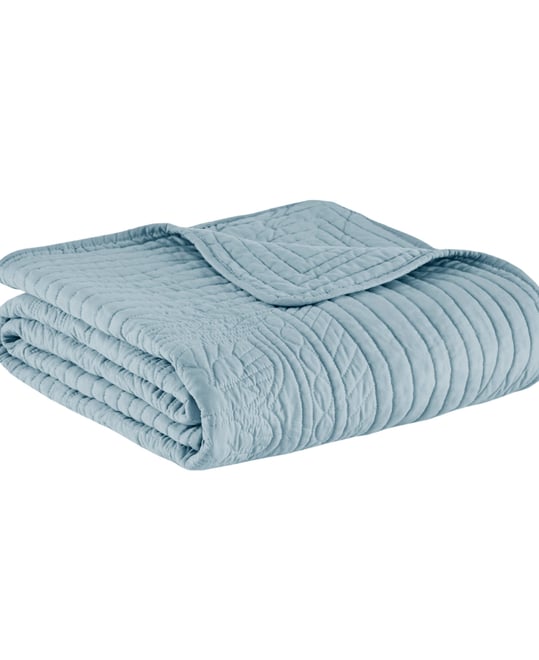 Tuscany Scalloped-Edge Throw, 60" x 72"