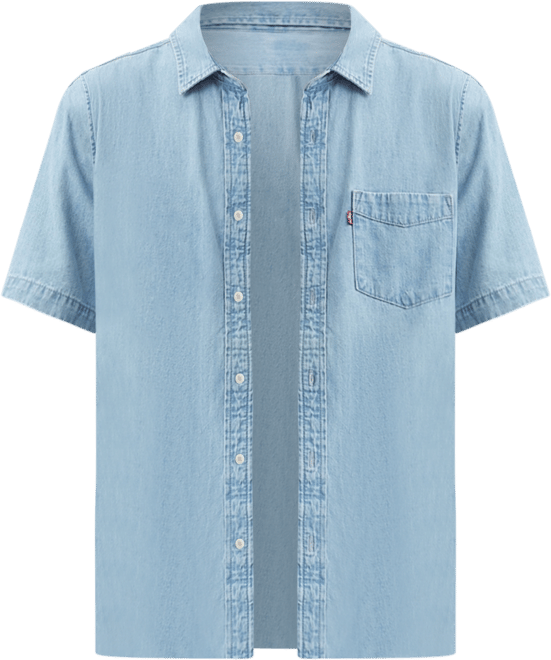 Men's Classic 1 Pocket Short Sleeve Regular Fit Shirt