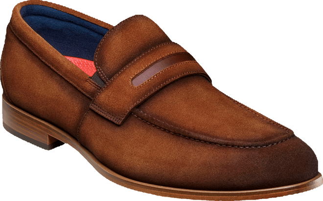 Men's Burke Moc Toe Saddle Slip On Shoes