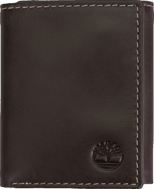 Men's Cloudy Trifold Leather Wallet