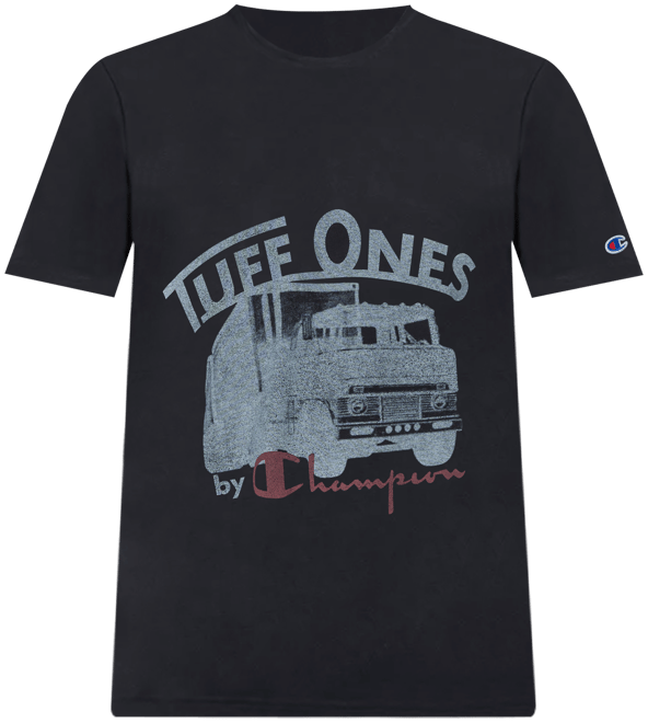 Vintage Champion - Tuff Ones White Basketball USA T-Shirt