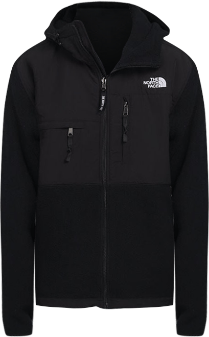 Shop The North Face Retro Denali Hoodie Jacket NF0A88XG-JK3 black