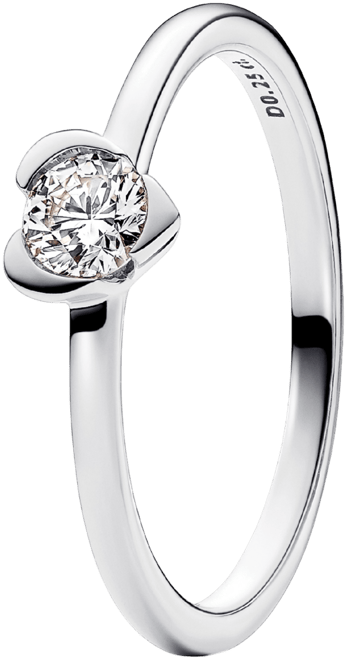 Talisman Lab-Grown Diamond Heart Ring