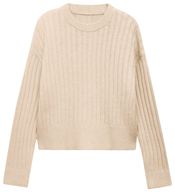 Women's Herringbone Knitted Sweater