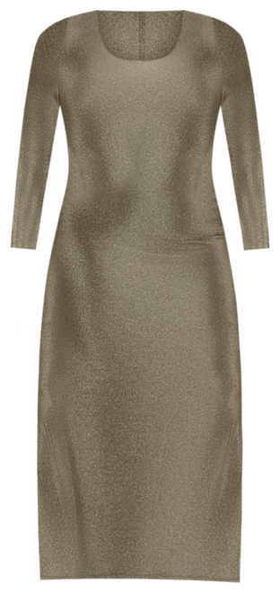 Plus Size Long Sleeve Maxi Dress