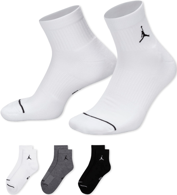 Jordan Everyday Ankle Socks (3 Pairs)