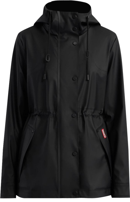 Abbey Short Rubberized Rain Jacket