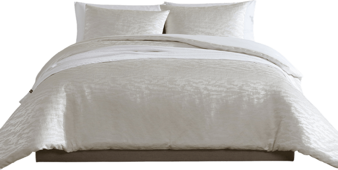 Closeout!  Illusion Textured 3-Pc. Duvet Cover Set, King