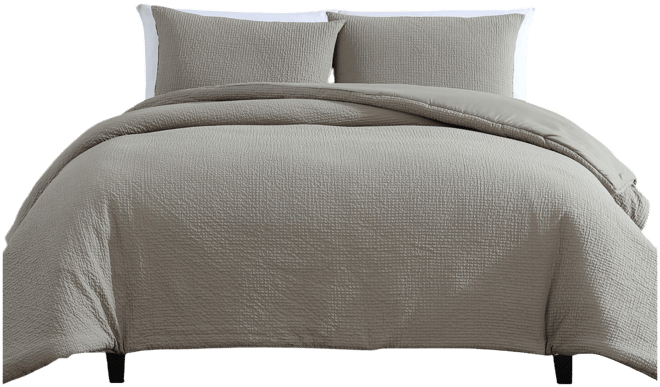 Puckered Texture 3-Pc. Comforter Set, Queen