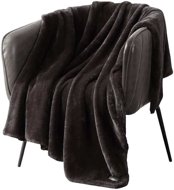 Solid Throw, 60" X 50"