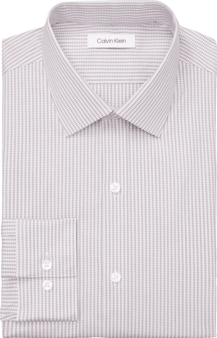 Extra Slim Fit Macys Calvin Klein Dress Shirt Calvin Klein Men's CK X  Extra-Slim Stretch