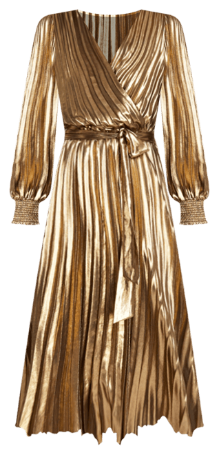 Macy's metallic dress clearance