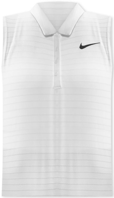 Nike Victory Women's Dri-FIT Sleeveless Striped Golf Polo