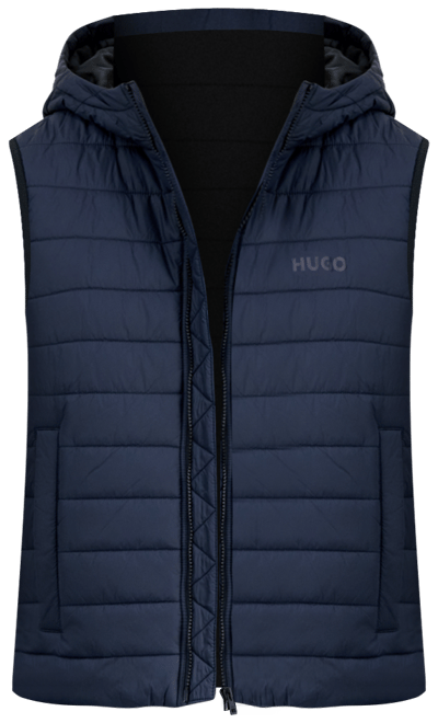 Hugo by  Men's Barvino2435 Slim-Fit Quilted Full-Zip Liner Vest