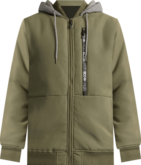 Ecko Unltd Men's Don't Give Up Sherpa Varsity Jacket Macy's