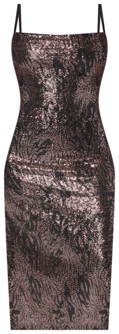 Women's Spaghetti Gown Long Slim Maxi Dress