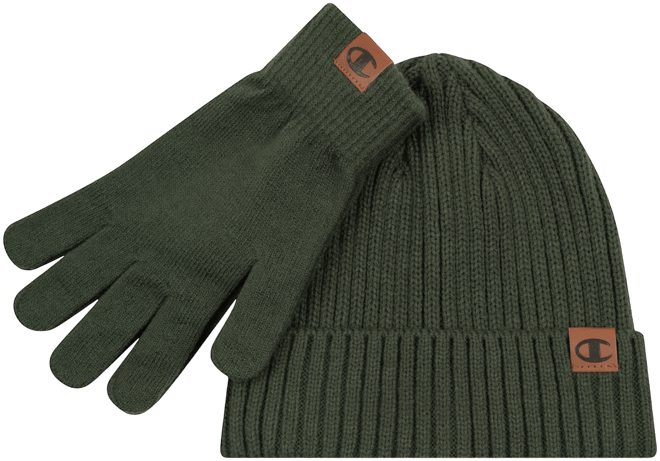 Men's Shift 2-Pc. Ribbed-knit Beanie & Gloves Set