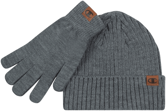Men's Shift 2-Pc. Ribbed-knit Beanie & Gloves Set