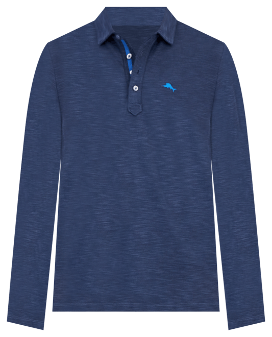 Men's Golden Sands Long-Sleeve Polo Shirt
