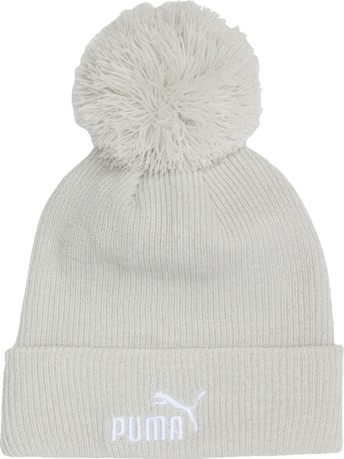PUMA Ribbed Pom Pom Beanie Hat
