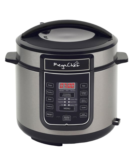 6 Quart Digital Pressure Cooker with 14 Pre-set Multi-Function Features