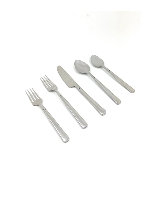 Double Dora 20-Pc. Flatware Set, Serving for 4