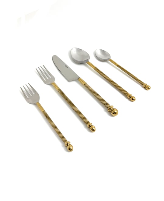 Swirl 20-Pc. Flatware Set, Serving for 4